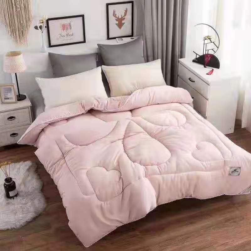 Silk winter quilt, 2 meters, 200*230cm, lace special offer, plain double quilt core, weight 5.5-6 pounds Application Scenario