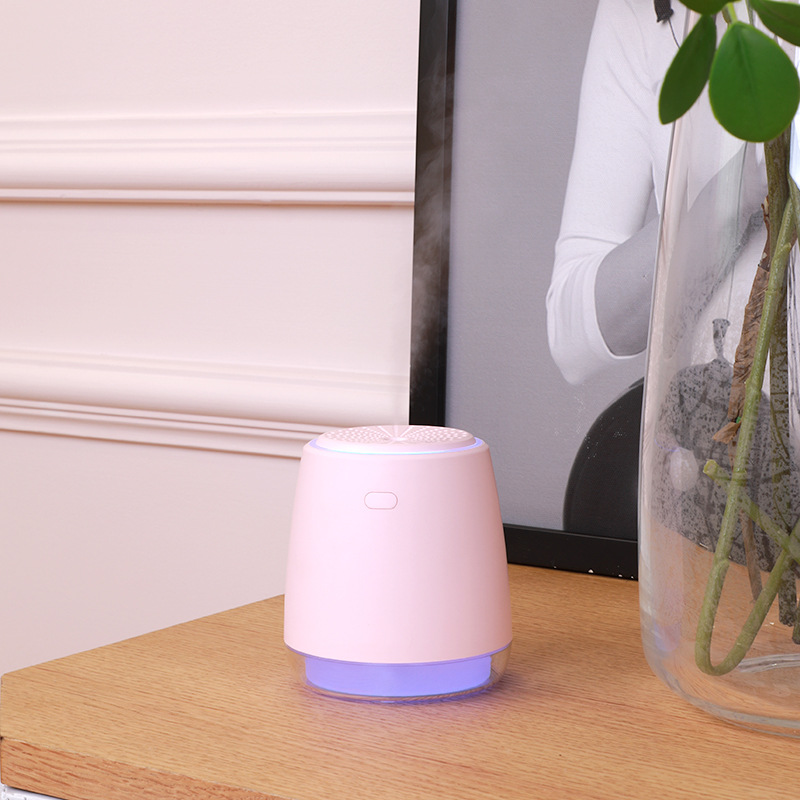 Simple candy color Lemeng Humidifier Home car usb ultrasonic aromatherapy air atomization humidifier details Picture