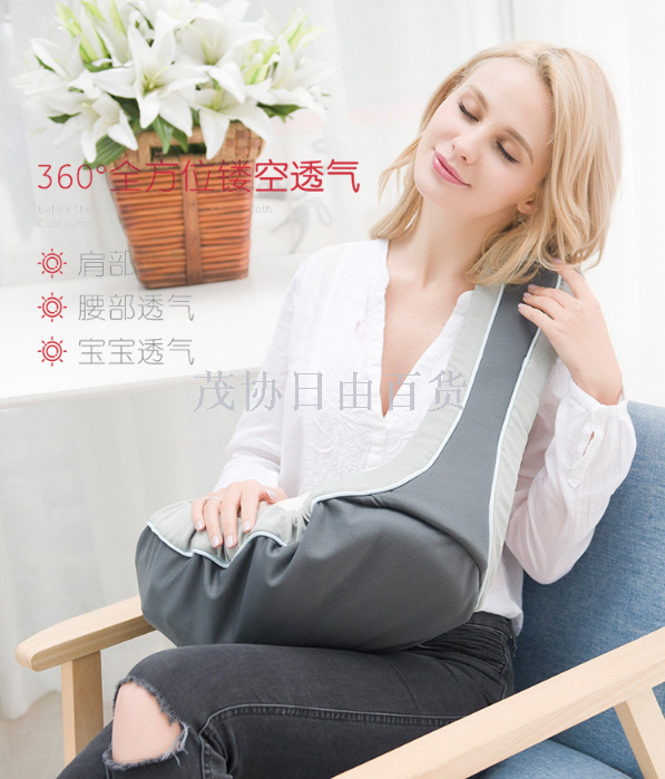 婴儿背巾宝宝背带横抱式新生儿哺乳巾前抱式抱带腰凳透气