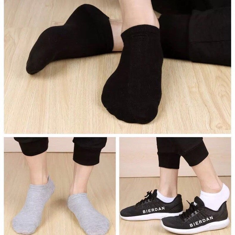 袜子男短袜学生韩版潮流袜子男士袜子船袜吸汗短筒薄款浅口四季袜详情图3