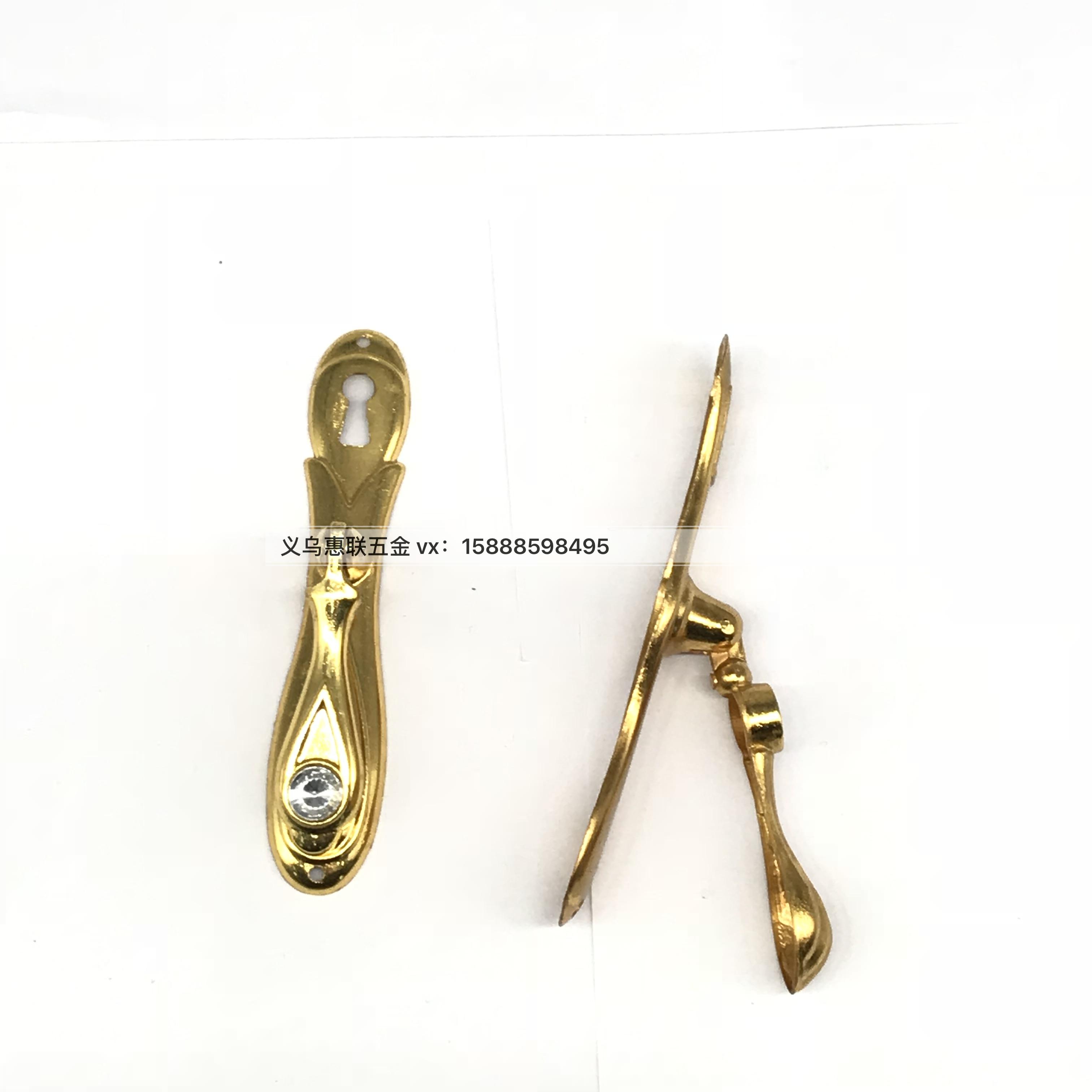 Manufacturers direct gold metal hook household cabinet door cabinet drawer handle furniture handle