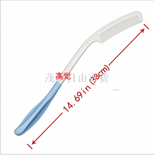 مشط طويل مقبض طويل مشط طويل مشط من البلاستيك Specification image