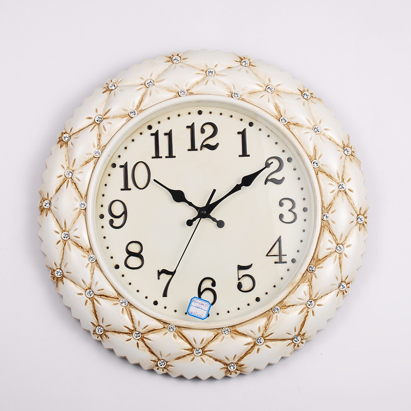 New creative and fashionable clocks and wall clocks from Yiwu, European and American wall clocks, living room and bedroom wall clocks, silent wall clocks Specification image