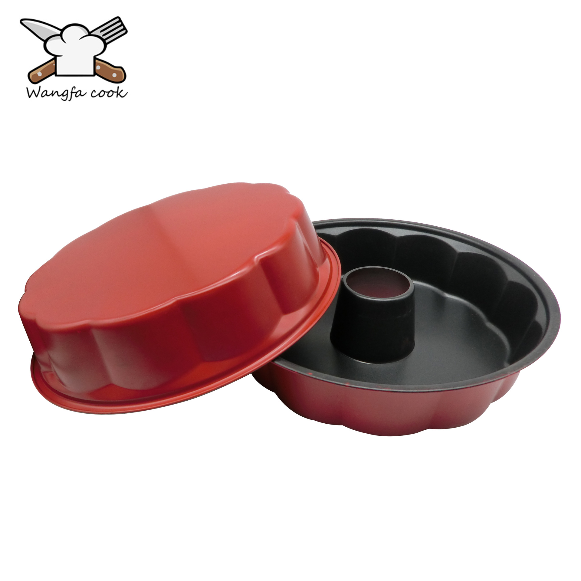 Wangfa small-batch mixed round red base cake mold Application Scenario