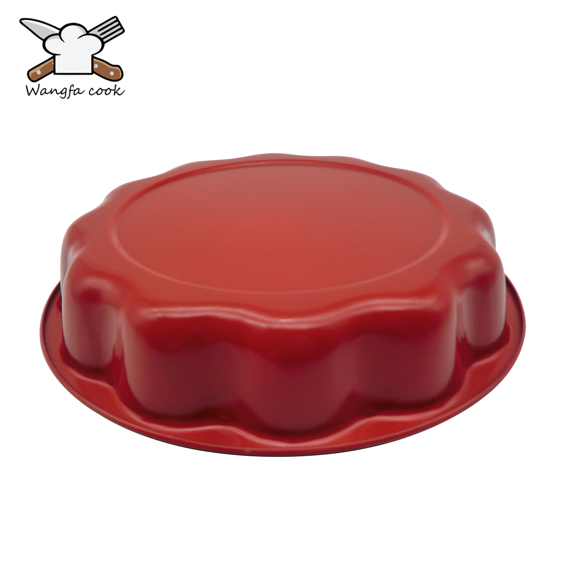 Wangfa small-batch mixed round red base cake mold Application Scenario