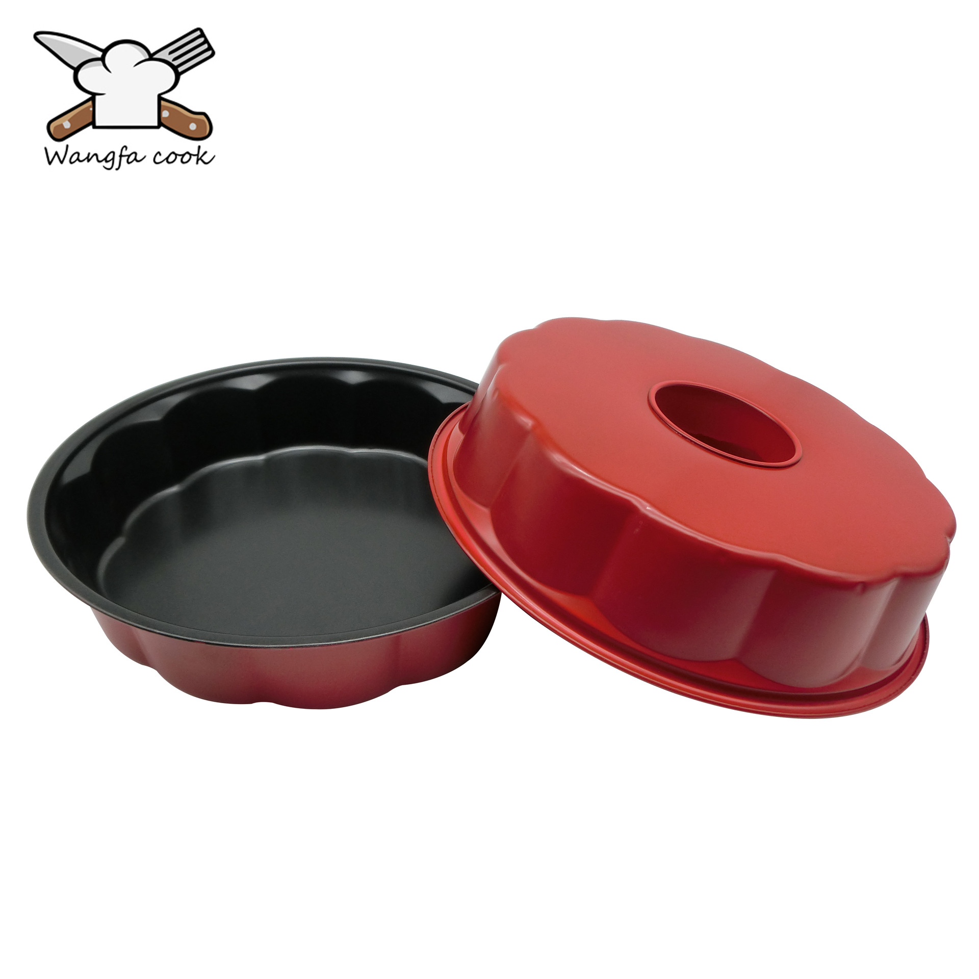 Wangfa small-batch mixed round red base cake mold Item Picture