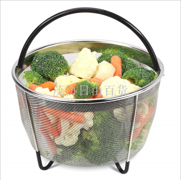 Amazon explosive electric pressure cooker accessories Fast heat steamer basket Stainless steel net basket [Instant Pot]