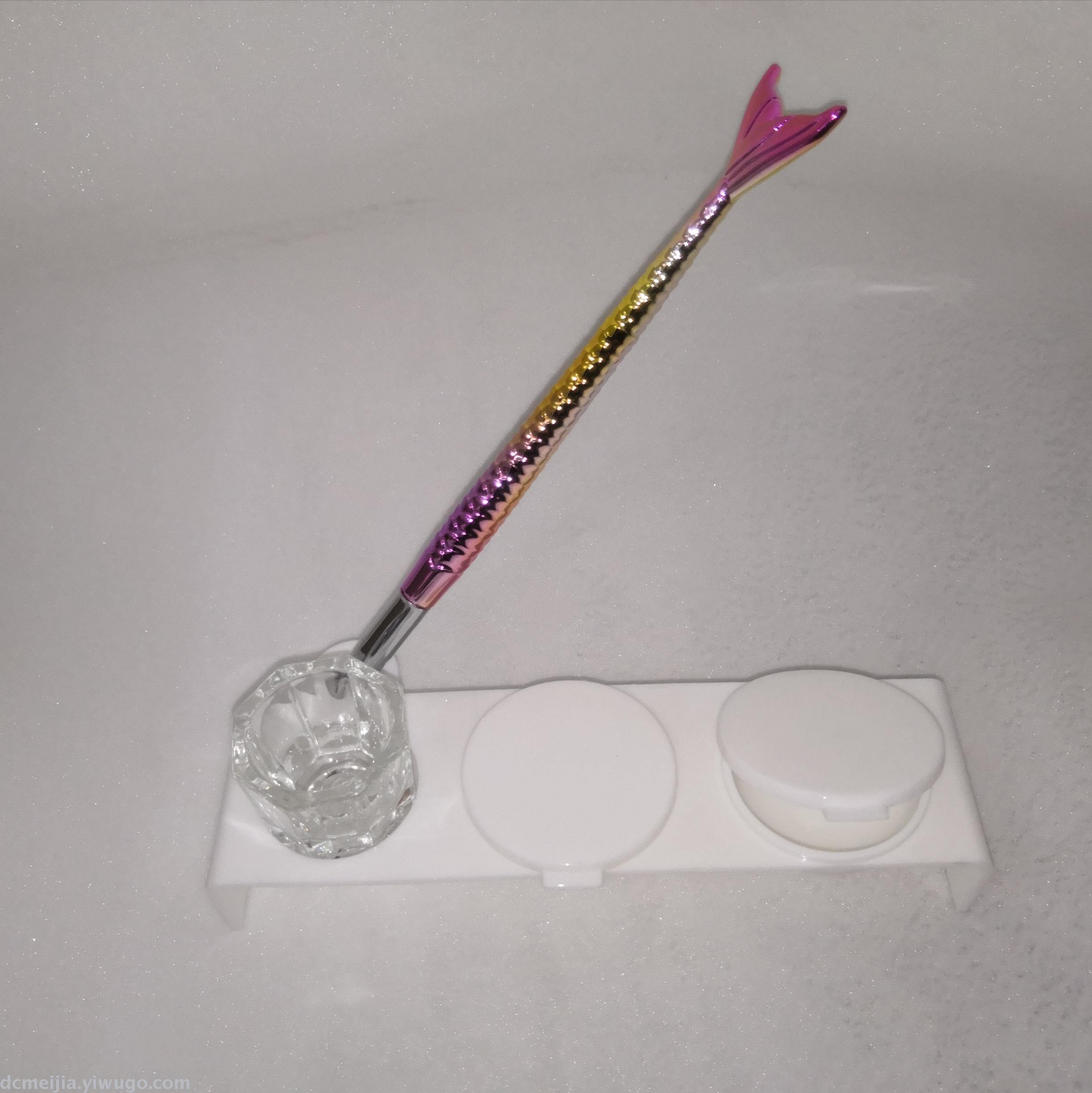 Crystal cup, nail art crystal cup, octagonal cup, crystal liquid glass cup Item Picture