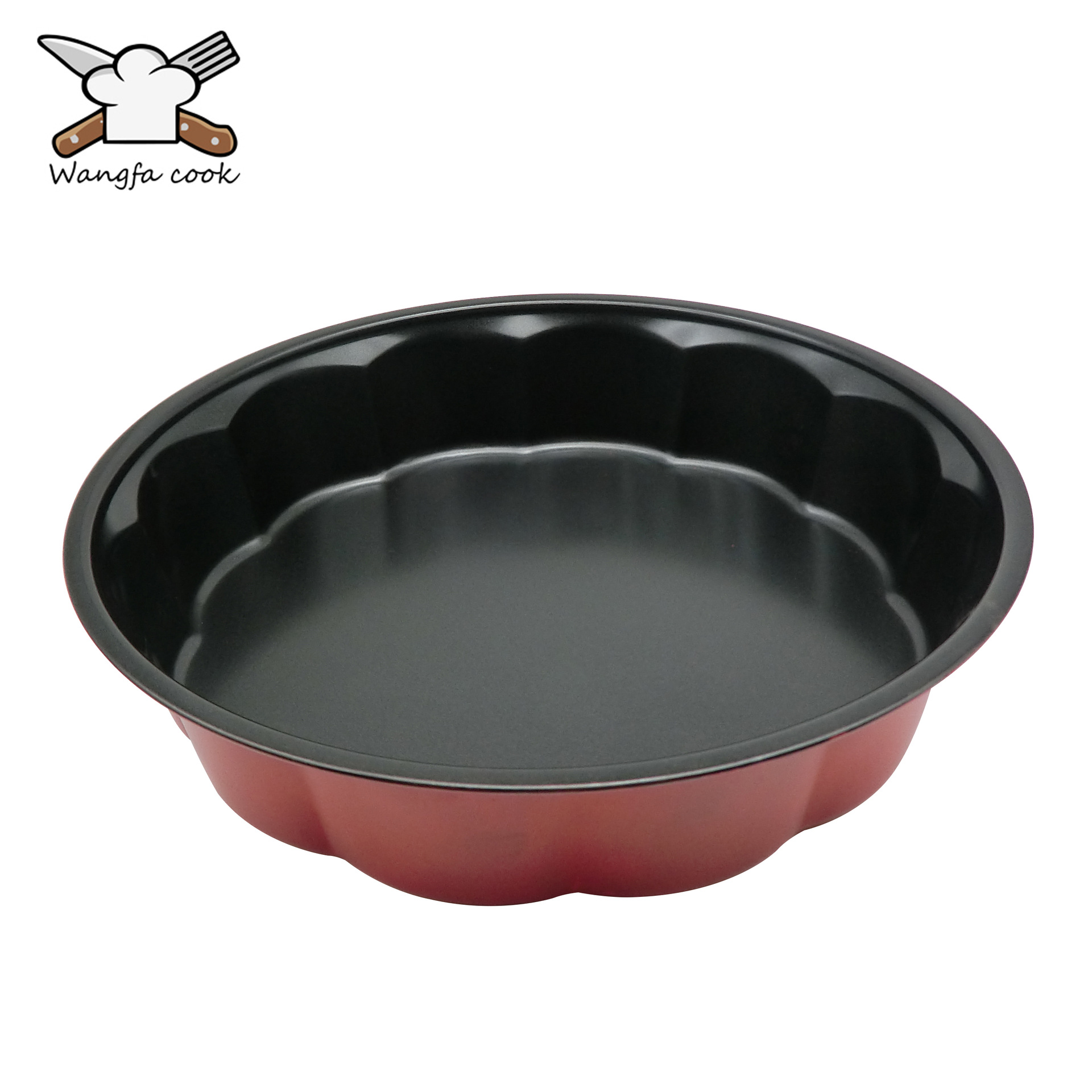 Wangfa small-batch mixed round red base cake mold details Picture