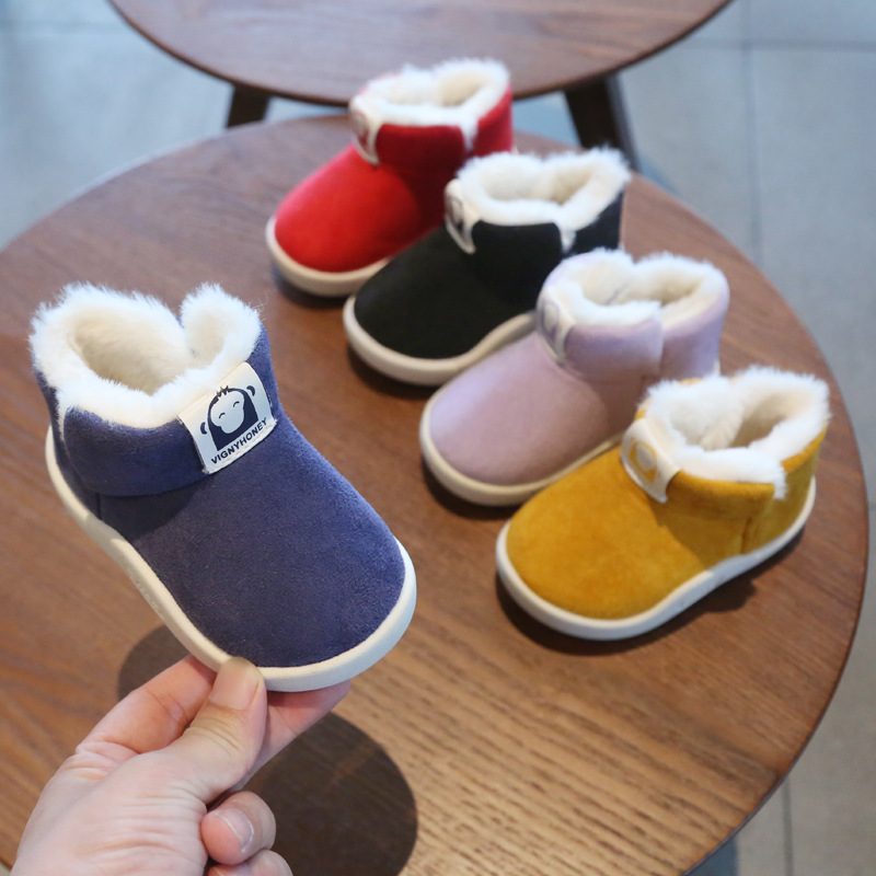 Winter 2019 new winter children's shoes baby cotton shoes