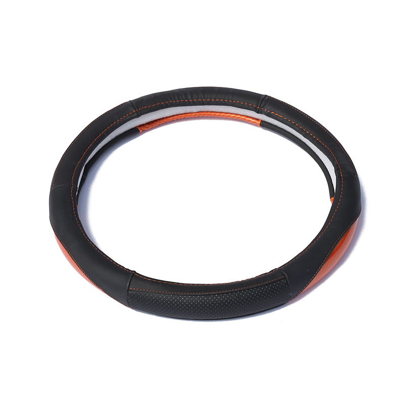 Wholesale of new summer car steering wheel covers with breathable and anti-slip leather, suitable for all seasons Item Picture