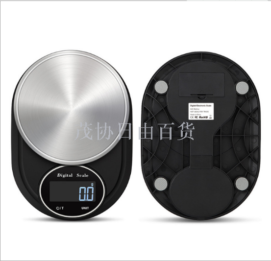 New portable kitchen stainless steel electronic scale, household multi-functional food baking scale 5kg for export Application Scenario