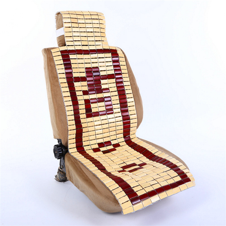 Factory direct sales of bamboo sheet car seat cushions, mahjong blocks, car seat cushions, all bamboo sheet car seat cushions for export