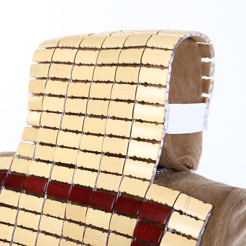 Factory direct sales of bamboo sheet car seat cushions, mahjong blocks, car seat cushions, all bamboo sheet car seat cushions for export Specification image