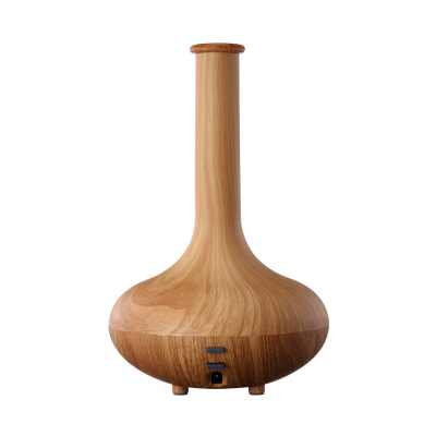 Classic vase fragrance machine ultrasonic wood grain anion humidifier enterprise gifts custom LOGO Specification drawing