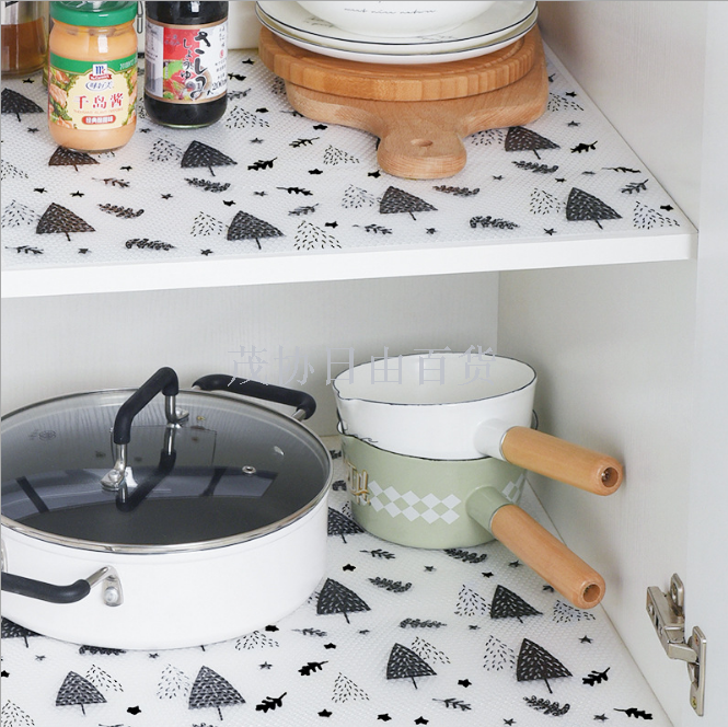 Cut-and-print oil-proof cabinet pad paper drawer shoe cabinet waterproof pad bedroom pad paper waterproof pad