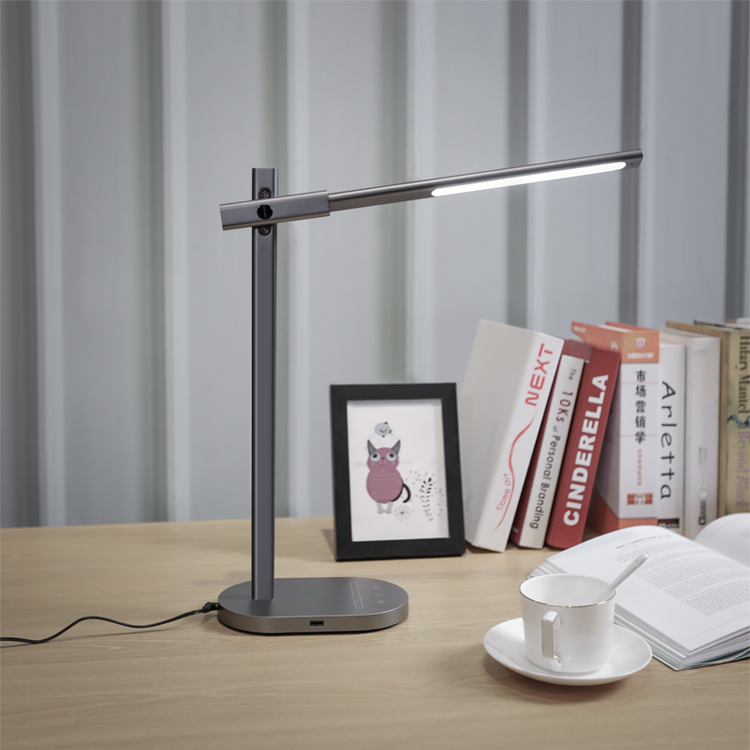 义乌好货 LED护眼台灯 铝合金金属折叠学习阅读灯 办公送礼台灯