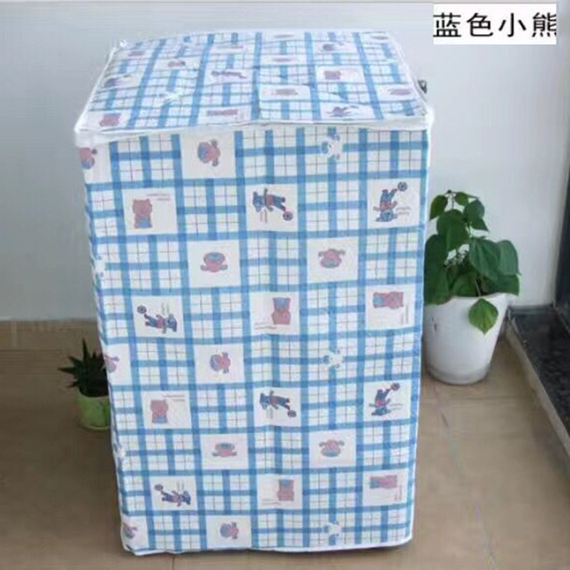 Wholesale of fully automatic lid-opening washing machine covers, waterproof and sun-proof washing machine covers, universal fully automatic agitator dust covers Specification image