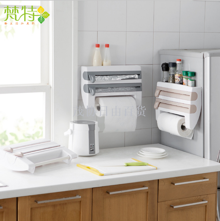 Vant Kitchen plastic holder with cutter foil holder tissue holder towel holder