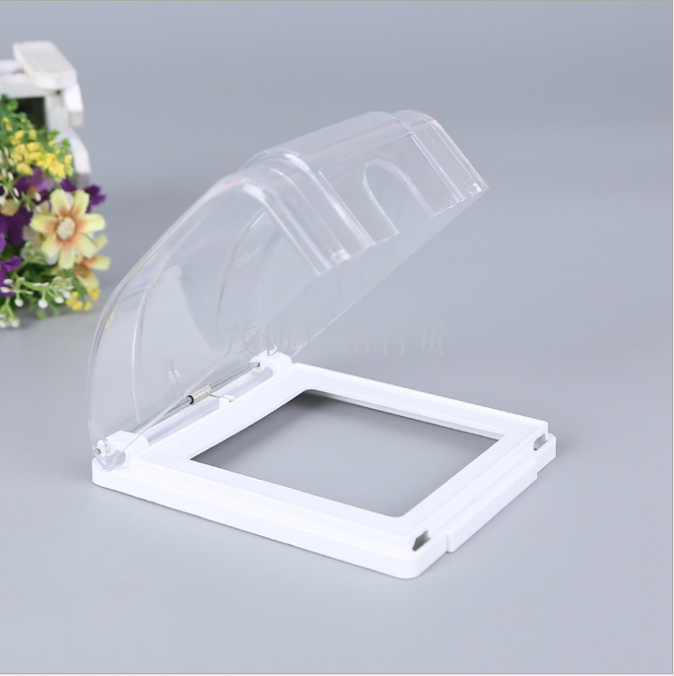 Wholesale of 86-type waterproof box, splash-proof box, switch socket, 86-type waterproof cover, switch splash-proof cover, waterproof cover, protective cover