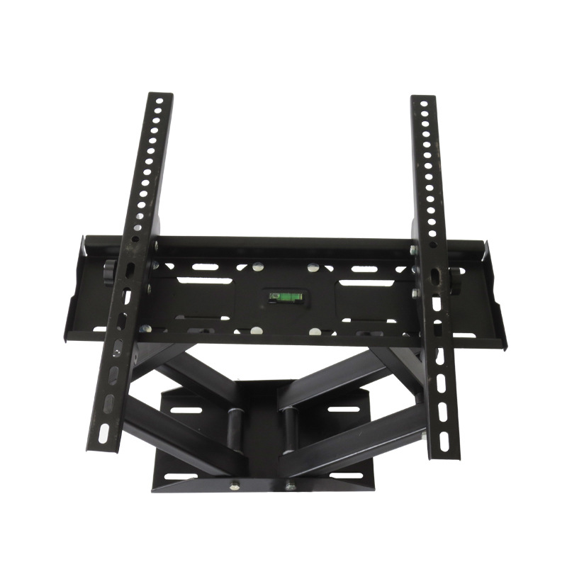 电脑屏支架壁挂架电视伸缩旋转折叠架 电视支架批发白底实物图