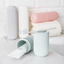 Portable toothbrush cup for daily use Travel rinse cup for Couples
