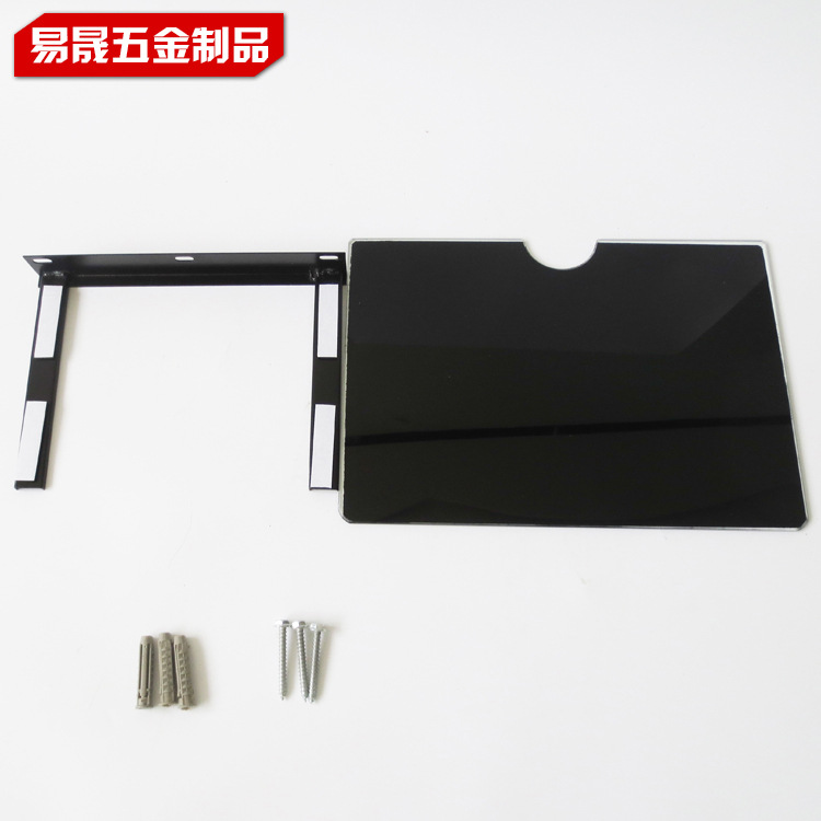The manufacturer produces and wholesals TV set-top box brackets, iron non-drilling machine top and wall hanging brackets, and router brackets Item Picture