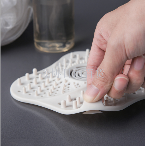 Kitchen Creative Air pages Kitchen sink clog-proof floor drain Bathroom sewer drain hair filter