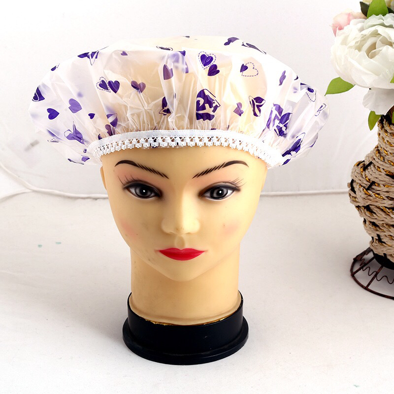 2020新款eva成人浴帽跨境防水女士通用浴帽一次性洗浴用品批发细节图