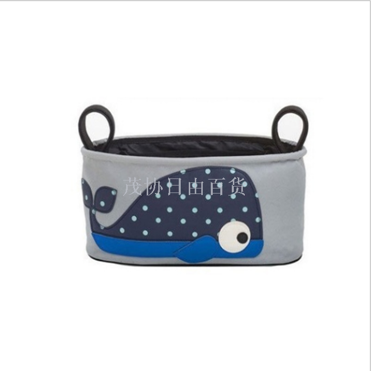 婴儿手推车挂包收纳置物袋婴儿车妈咪包推车配件挂袋动物妈咪袋产品图