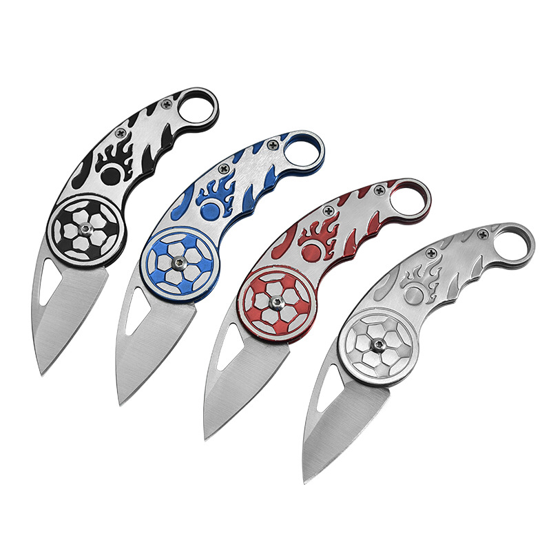 厂家直销 不锈钢户外折叠刀多功能小折刀野营战术户外 迷你刀白底实物图