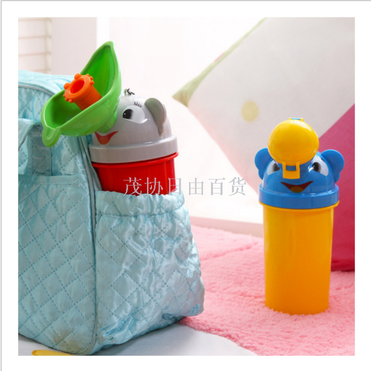 Children's portable urine pot, baby car, car urinal, portable small urine bucket for boys and girls details Picture