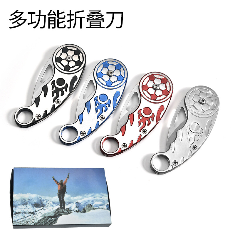 厂家直销 不锈钢户外折叠刀多功能小折刀野营战术户外 迷你刀产品图