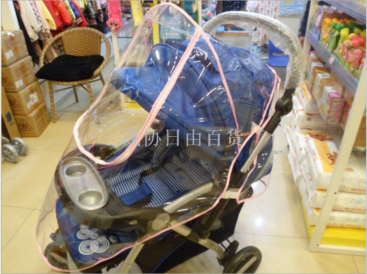 婴童推车雨罩 防尘 防风 雨罩 雨衣雨罩 量大价优细节图