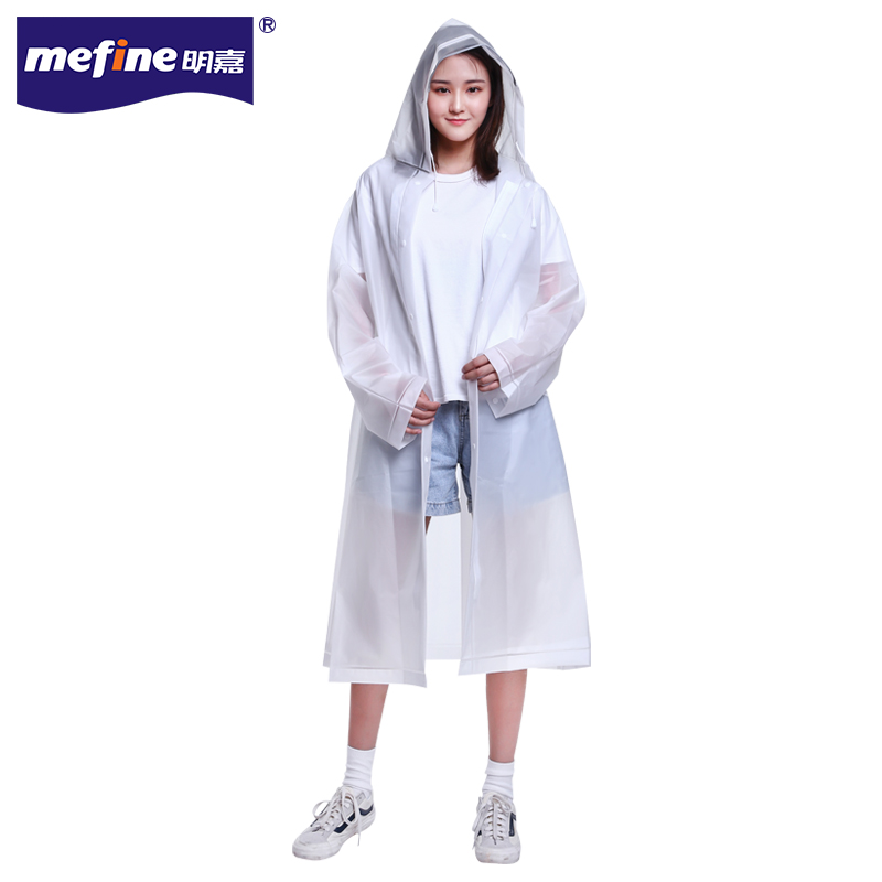 EVA New eco-friendly raincoat, multi-functional adult raincoat, MJ-870 for hiking, cycling and backpacking Application Scenario