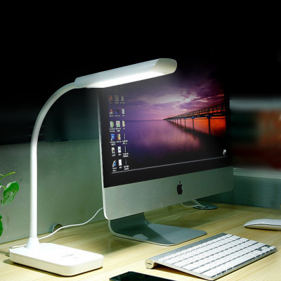 Led desk Lamp Touch dimmer student Eye-care Desk Lamp Dormitory Learning reading Rechargeable Desk lamp Creative Gift lamps