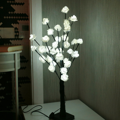 Hot style decorative tree light decorations LED lights rose tree lights cross border crafts Item Picture