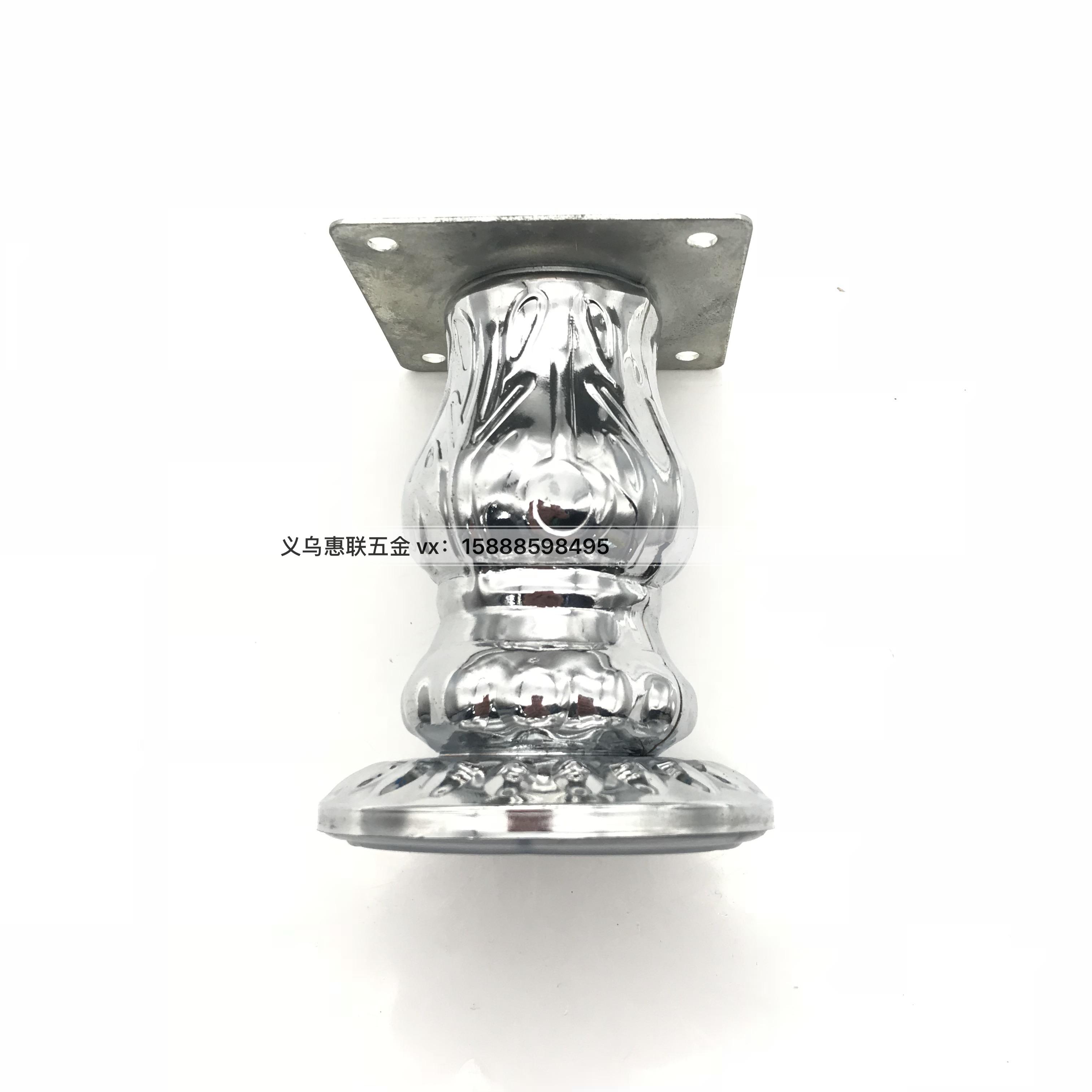 Shuzan sunroom aluminum wire adjustable corrugated convex surface furniture hardware adjustable feet sofa feet 50#10 cm cabinet feet Item Picture