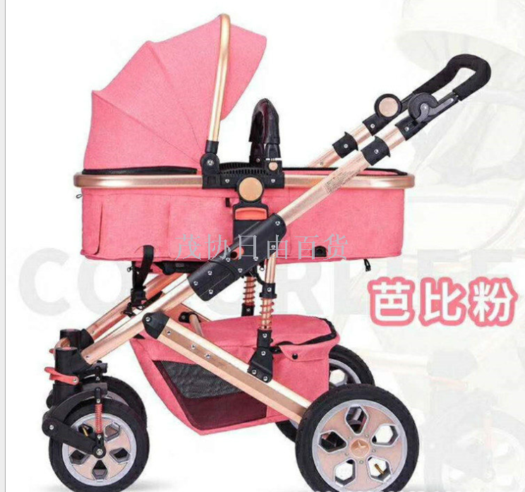 婴儿推车实物图