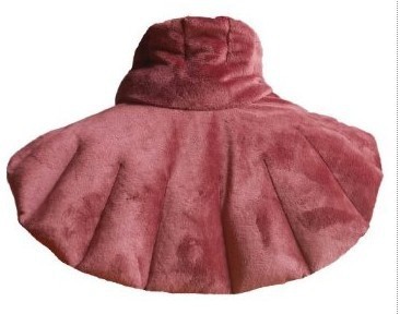 保暖微波炉加热披肩理疗披肩肩敷包亚麻籽薰衣草披肩白底实物图