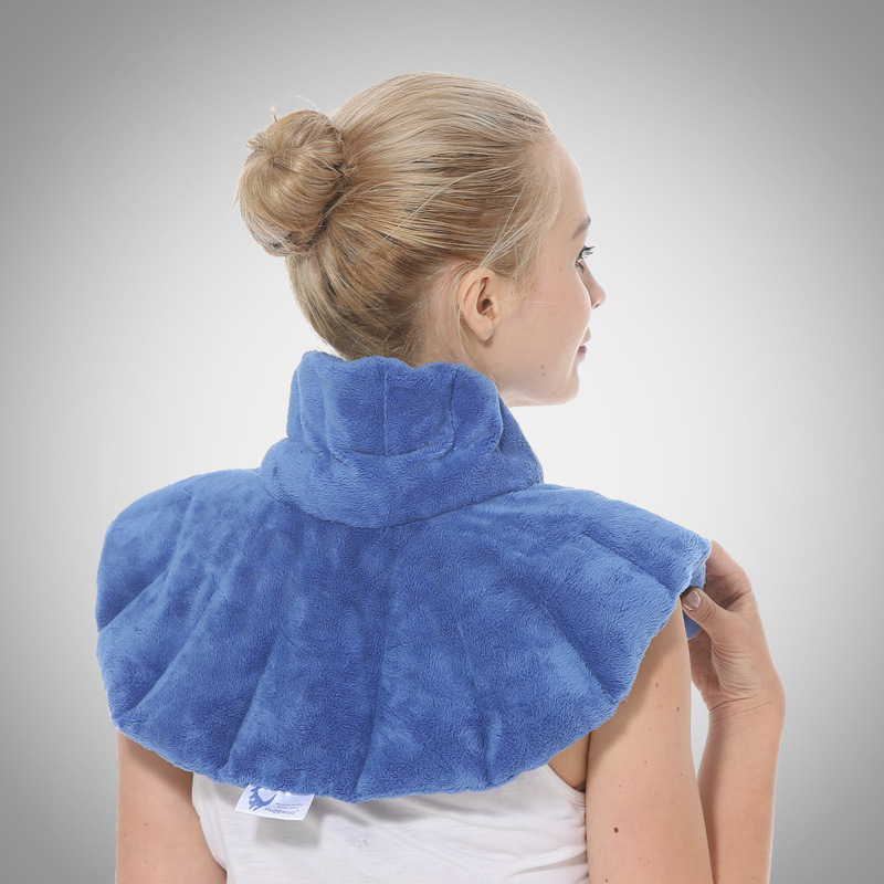 保暖微波炉加热披肩理疗披肩肩敷包亚麻籽薰衣草披肩