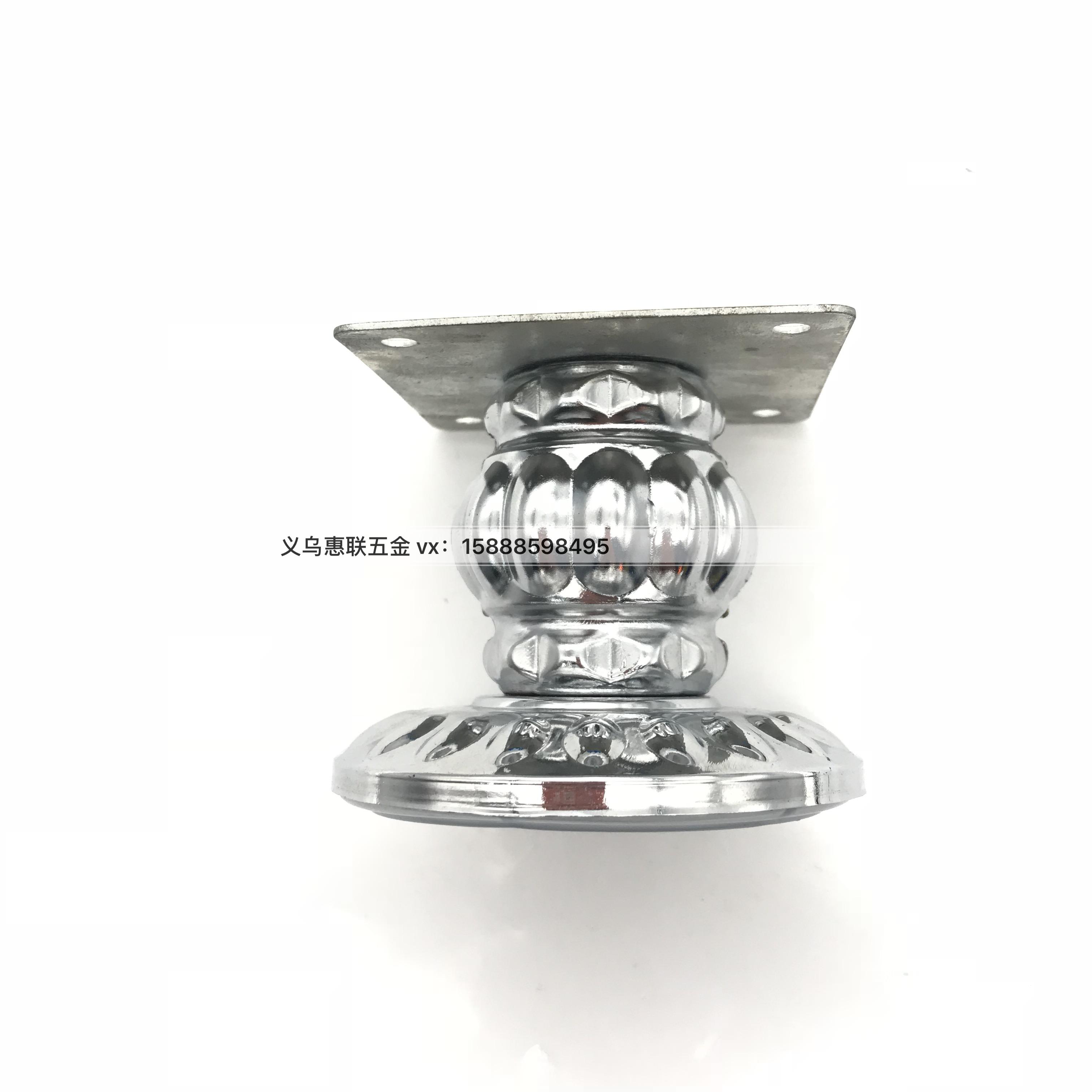 Factory direct selling adjustable corrugated convex ark foot furniture hardware sofa foot 50#10 cm adjustment foot ark foot
