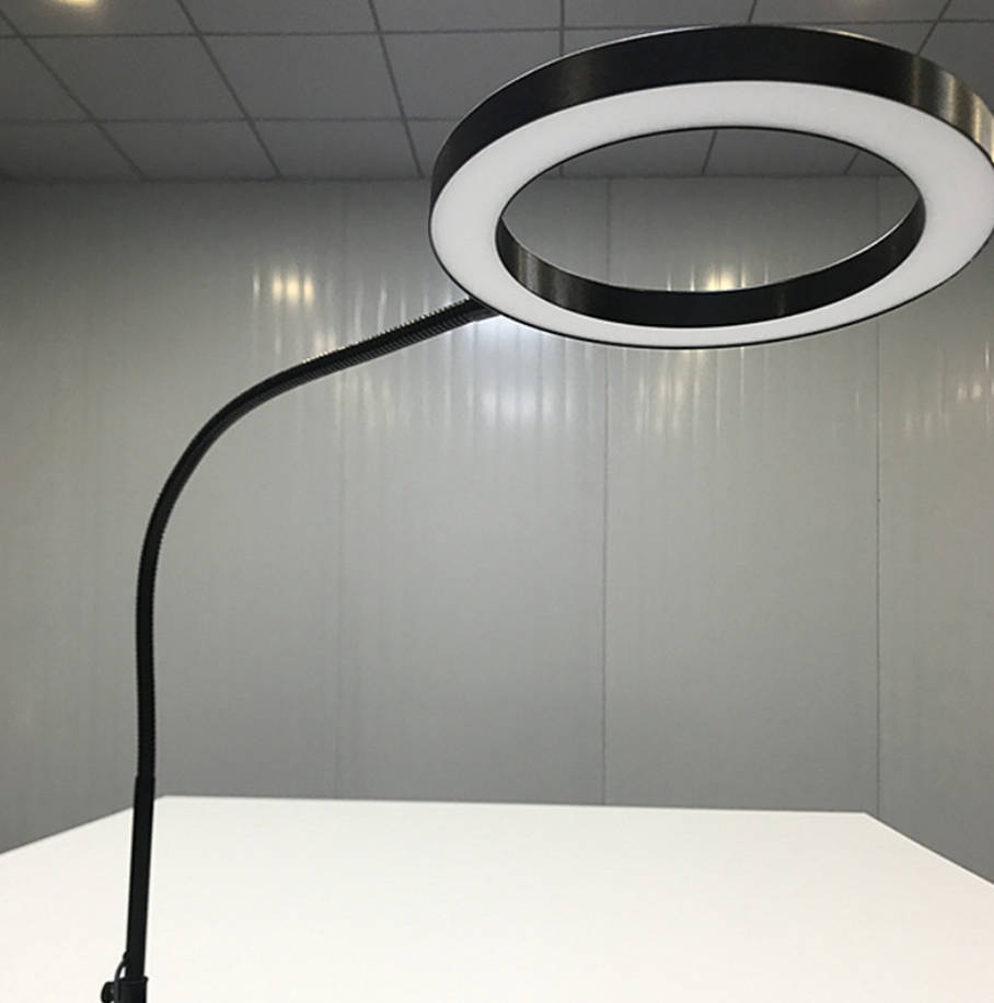 USB portable LED clip lamp Tattoo beauty eyebrow lamp ghost-free cold light whitening tooth lamp