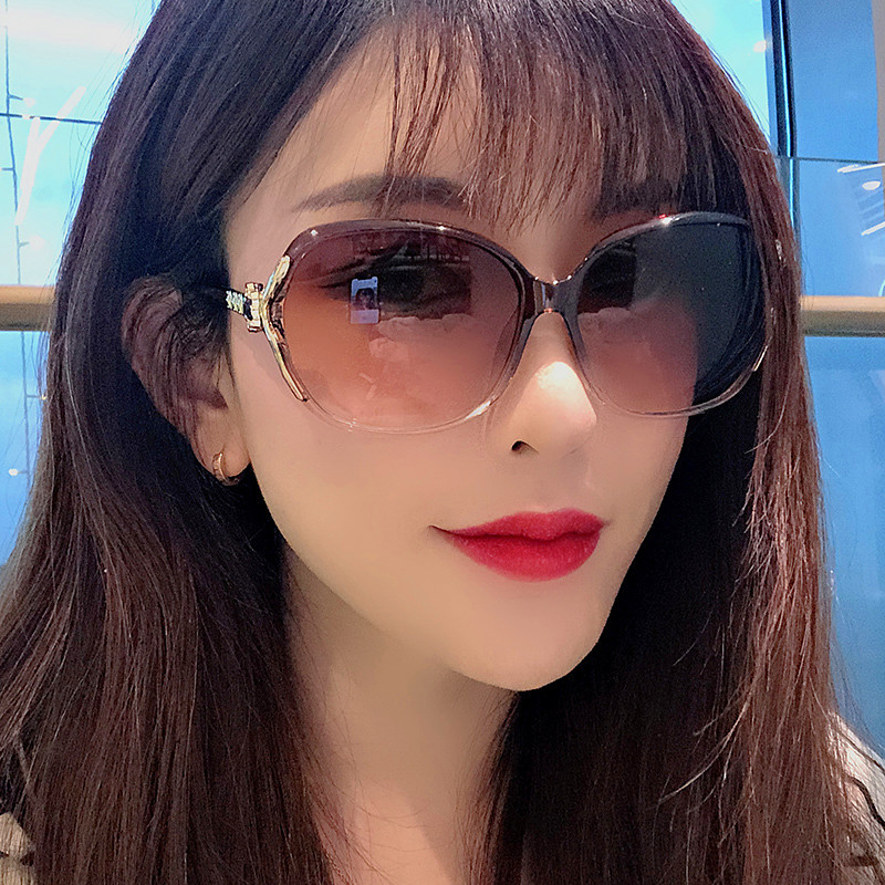 新款韩版经典百搭太阳镜时尚潮流墨镜大圆框太阳眼镜95018