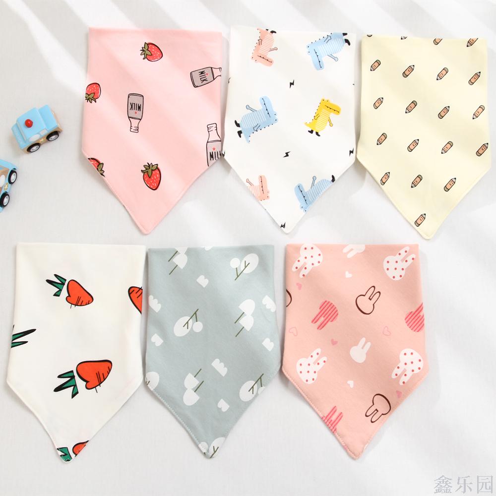 Baby Saliva Towel Mother And Baby New Cotton Triangle Towel Children Bib Bib Infant Products details Picture