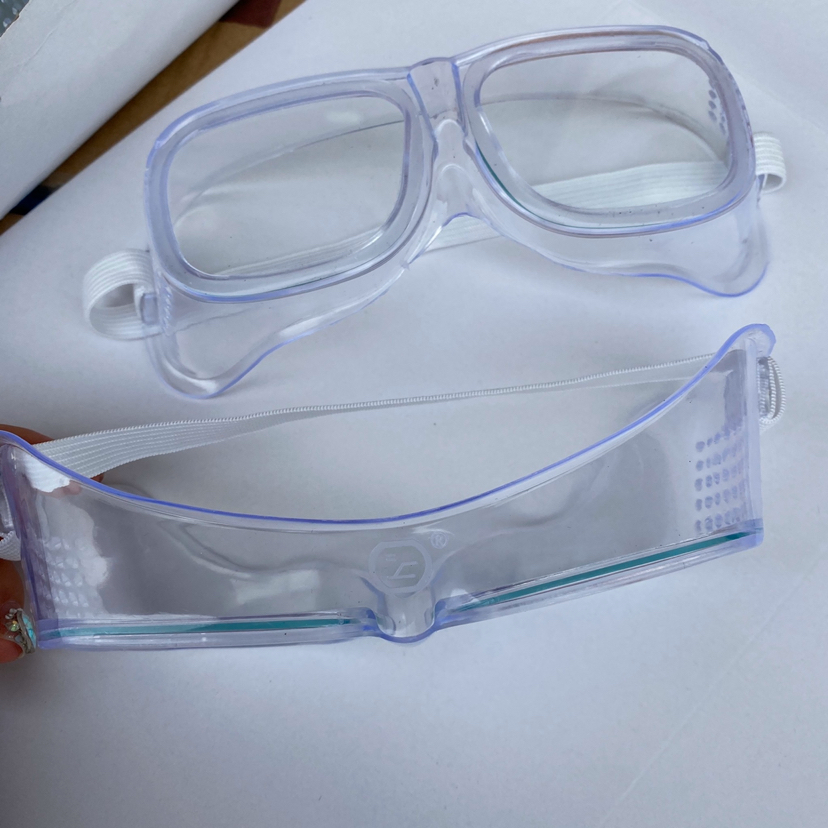 大号护眼镜玻璃镜片套镜防风平光镜防飞沫软边镜质量好眼镜详情图4