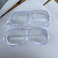 大号护眼镜玻璃镜片套镜防风平光镜防飞沫软边镜质量好眼镜图