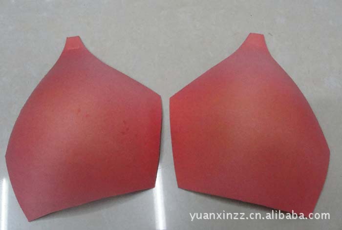 胸垫/硅胶乳房垫/罩杯/背心/乳头贴布面细节图