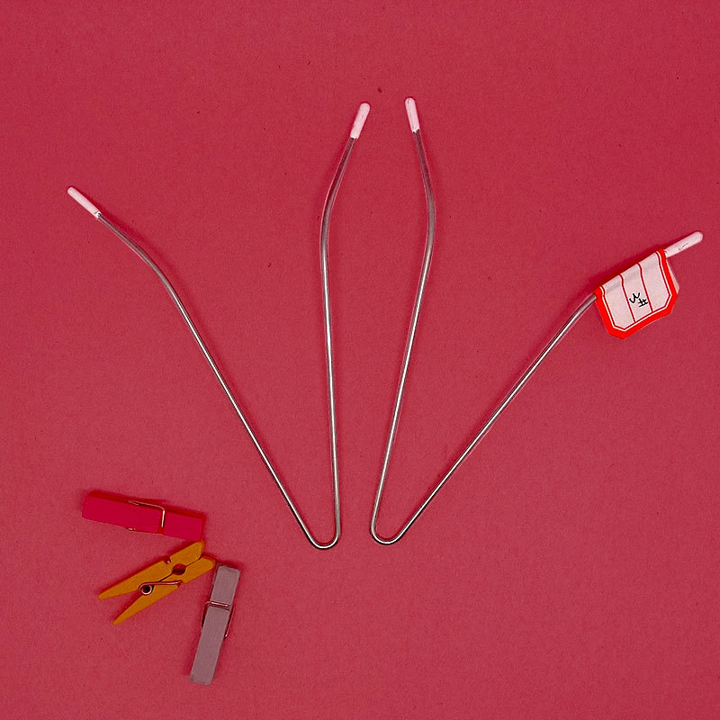 厂家直销礼服泳衣胸前V领固定扣 V型钢托 U形不锈钢钢圈产品图