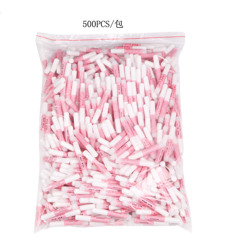 美甲用品批发 2g胶水 贴钻胶水 美甲胶水 指甲专用胶水白底实物图